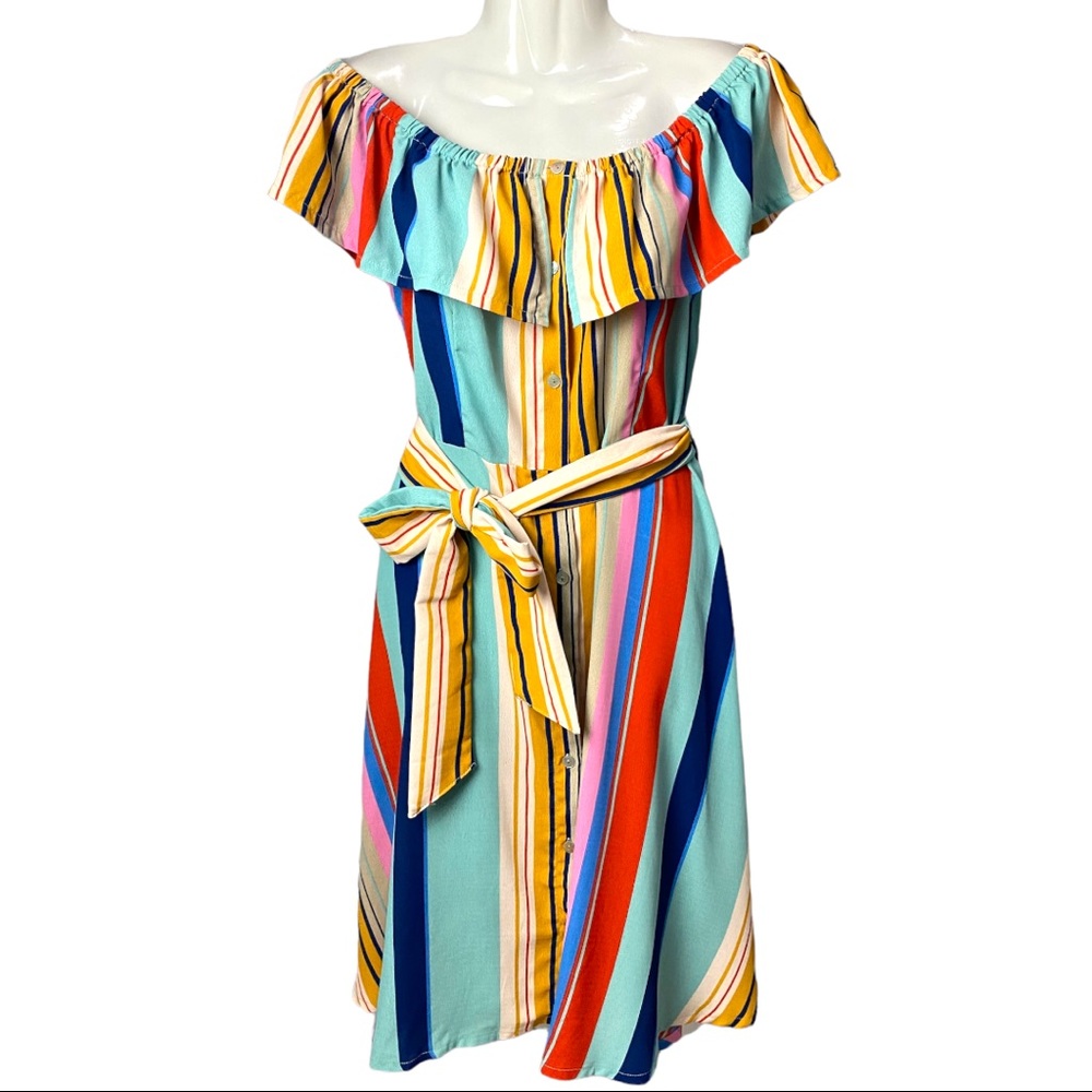 Entro NWT | On or Off the Shoulder Dress | Size Large